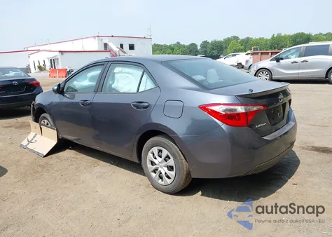 2015 Toyota Corolla Le Eco из США, поврежденный, VIN 2T1BPRHE8FC458263